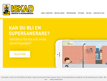 Tablet Screenshot of iskad.se